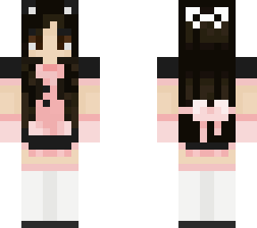 katherine in maid outfit