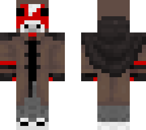 mooshrum in a trenh coat