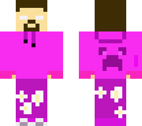 pink herobrine gamer