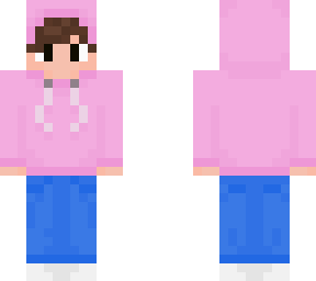 pink hoodie guy