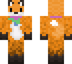 poly***ual fox w/ bandana