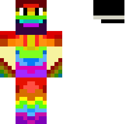 pretty much 2d  rainbow guy
