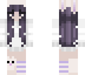 purple e-girl (bunny hat)