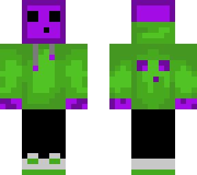 purple slimey boy