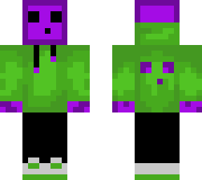 purple slimey boy