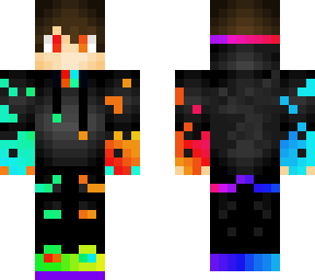 rainbow gamer boy