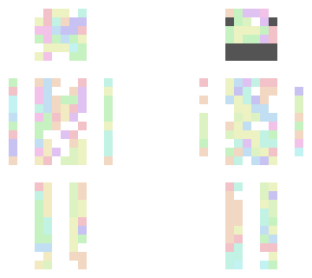 rainbow glitch