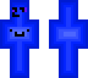 smirky blue