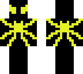 spiderman black and yellow suit
