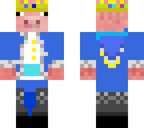 technoblade but blue is everywhere