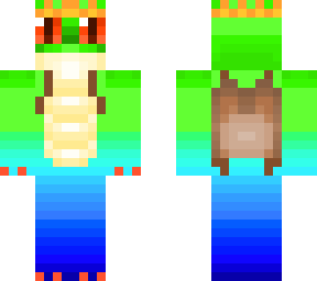 tree frog w/ backpack, crown