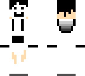white hoodie masked boy