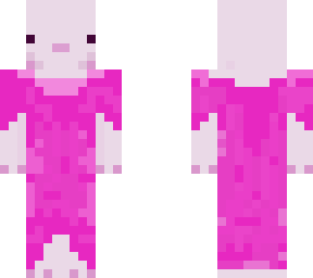 axolotl in a dress!!