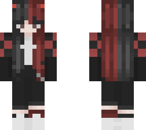 black and red