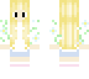 blond hair // flowers and vines // <33