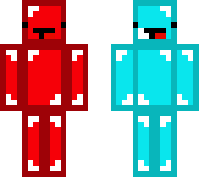 blue and red skeppy