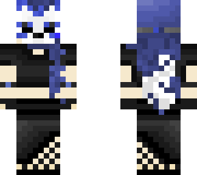Blue Kitsune | Minecraft Skin