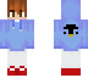 blue penguin hoodie