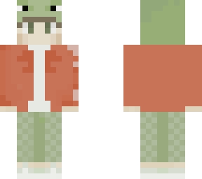 boy with frog hat (red jacket)