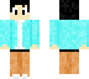 cool cyan jacket kid