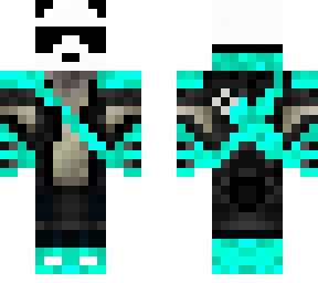 cool panda warrior