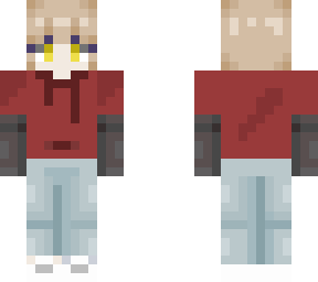 custom skin with my friends clothes fixed