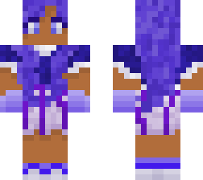 cute blue girl