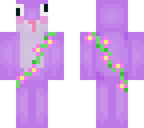 cute purple frog