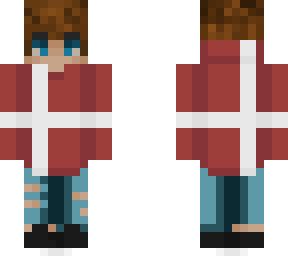 danish flag shirt with lightbrown hair (v2)
