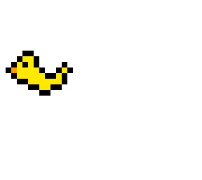 duck pixel art