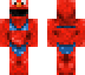 elmo in bikini (hot)