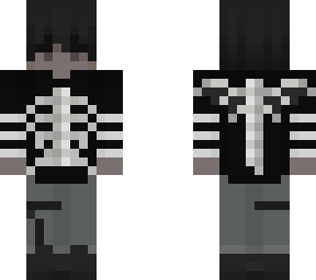 emo eboy ribcage wings | Minecraft Skin