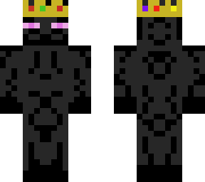enderman with crown
