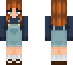 girl w/ overalls