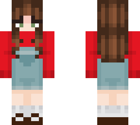 girl w/ overalls 2