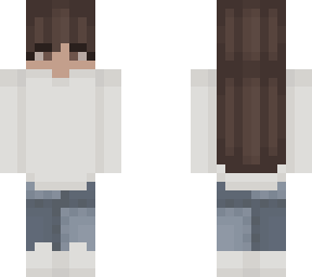 girl white sweater