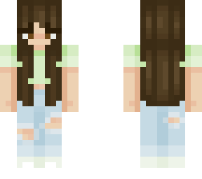 girl with brown hair