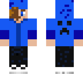 hooded blue boy
