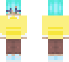 lemon and mint jumper skin