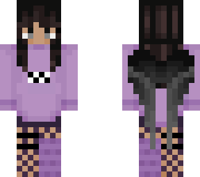 light purple raven girl idk read desc