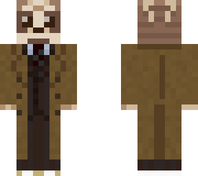 meerkat in 10th doctor brown suit & coat