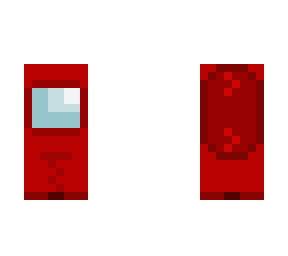 minecraft but it's a bit sus (red)