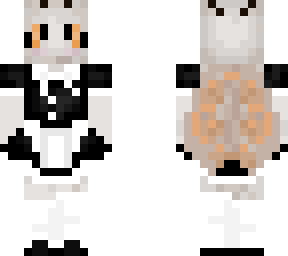 moth in a maid dress