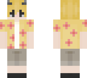 my character in a beach outfit