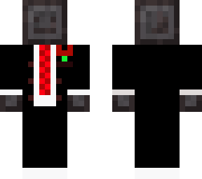 netherite guy with a buisness suit