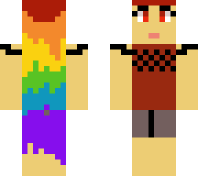 rainbow girl