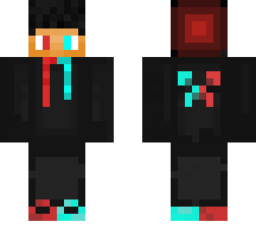 red / blue boy