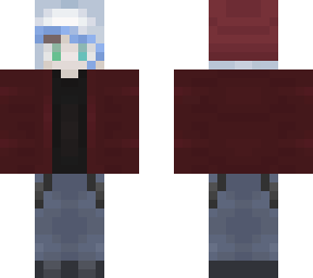 red themed outfit