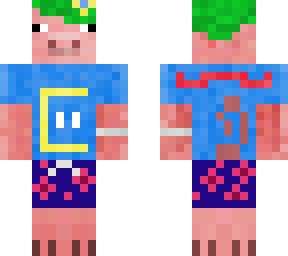 swim suit piggy! (correct version)