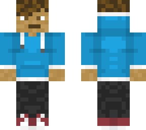 teenage boy in blue hooddie v3